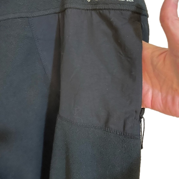 𝅺Columbia  Straight Leg Fleece Pants, Front & Back Pockets, Size L - Picture 8 of 8